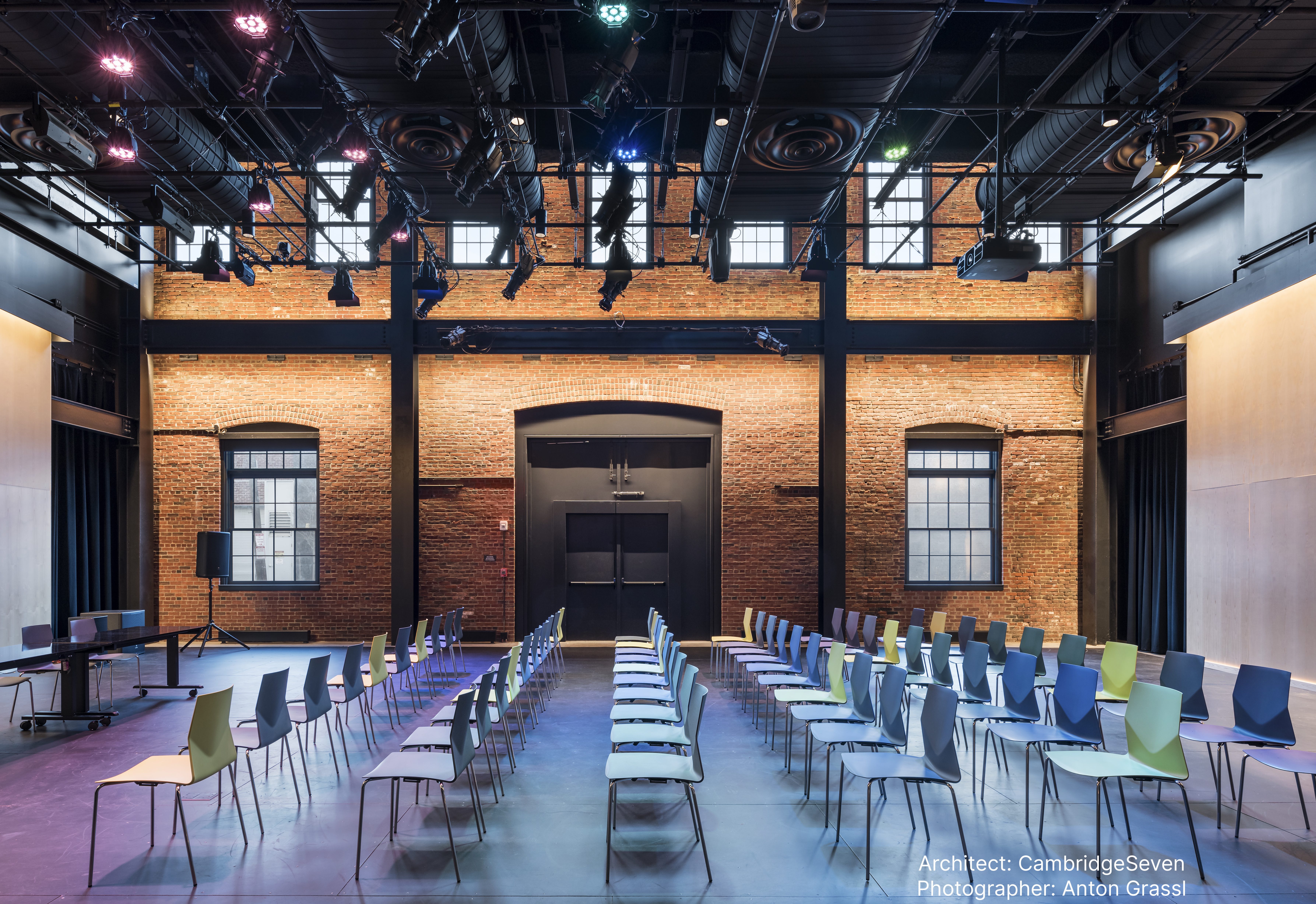 Event seating inside The Foundry