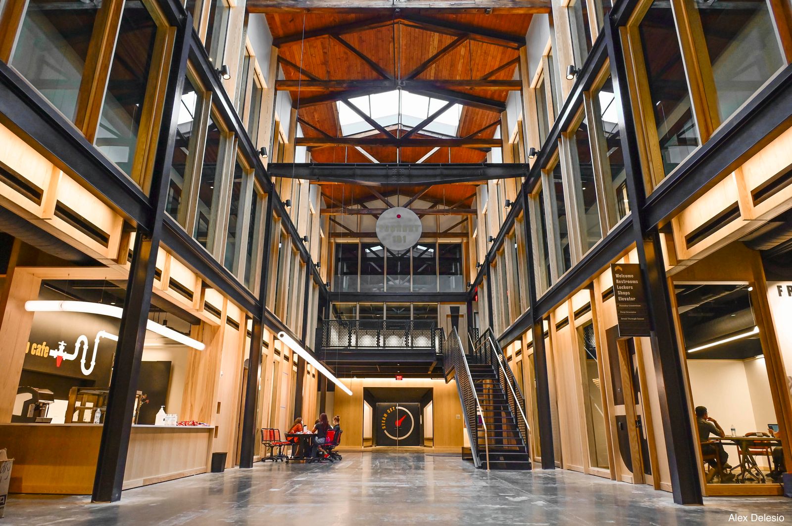 Community hall inside The Foundry